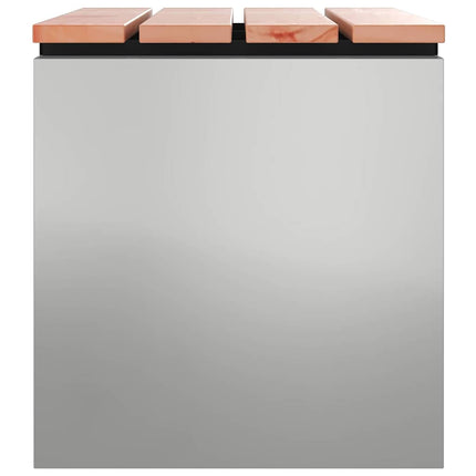 Havebænk Sølv 60 x 40 x 43 cm Galvaniseret stål
