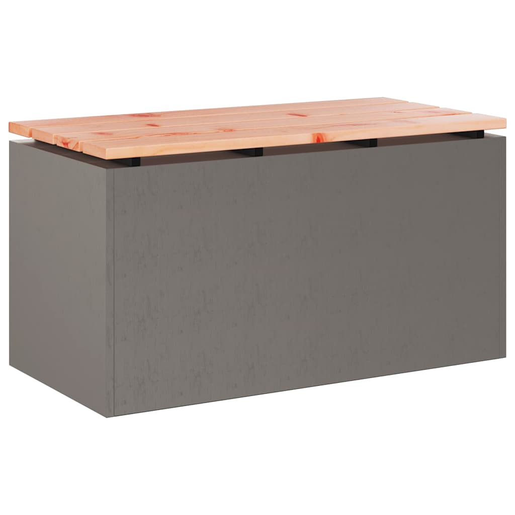 Havebænk Rusten 80 x 40 x 43 cm Forvitret stål
