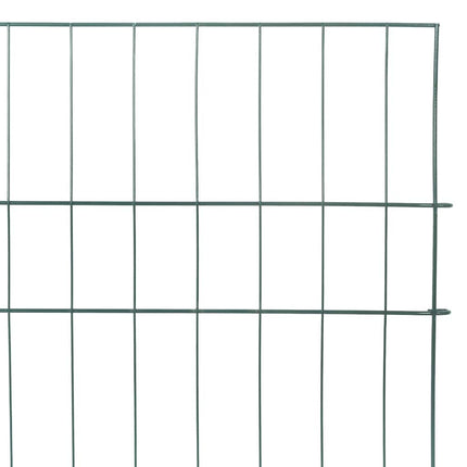Damhegnsæt 5 pcs Grøn 100 x 50 cm Stål