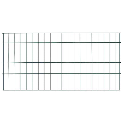 Damhegnsæt 5 pcs Grøn 100 x 50 cm Stål
