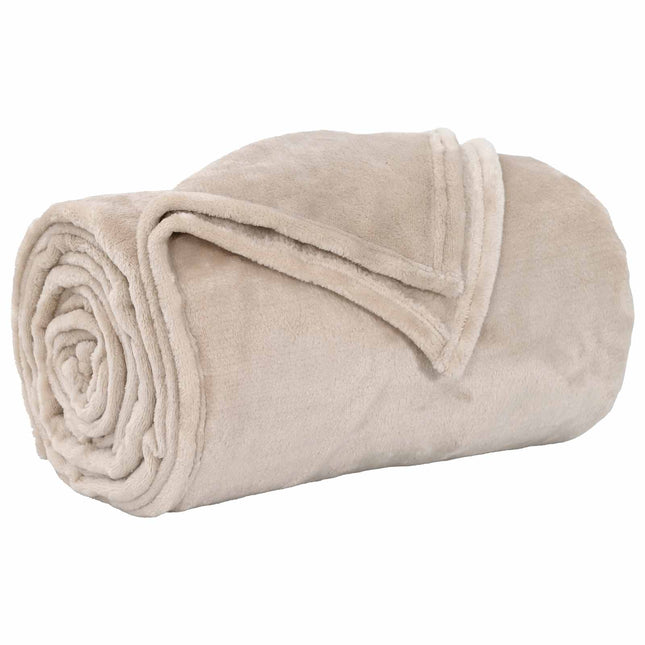 Tæppe Beige 150 x 200 cm 0.75 kg Fleece
