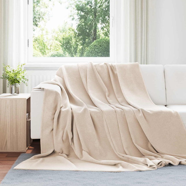Tæppe Beige 220 x 240 cm 1.38 kg Fleece