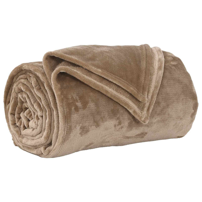 Tæppe Camel 220 x 240 cm 1.37 kg Fleece