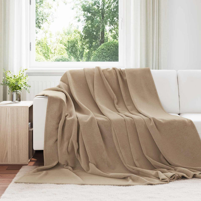 Tæppe Camel 240 x 270 cm 1.69 kg Fleece