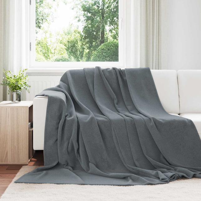 Tæppe Mørkegrå 240 x 270 cm 1.69 kg Fleece