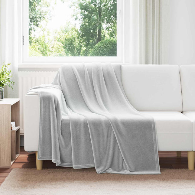 Tæppe Grå 150 x 200 cm 0.78 kg Fleece