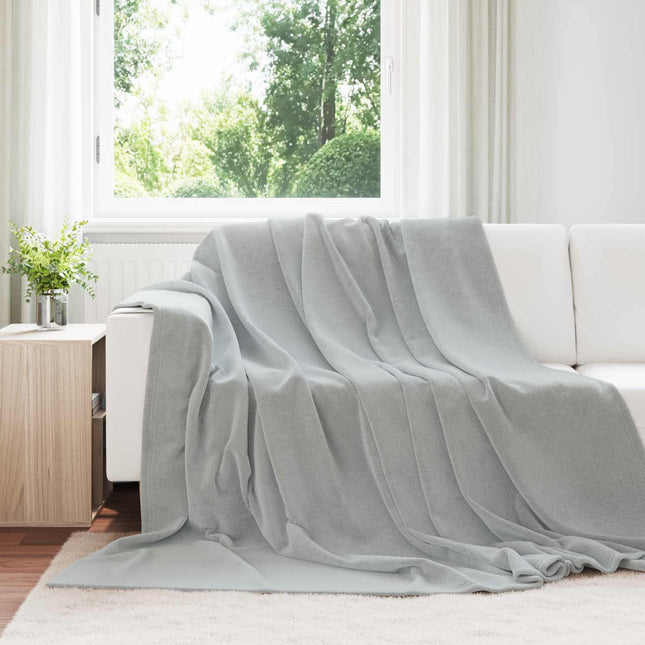 Tæppe Grå 240 x 270 cm 1.69 kg Fleece