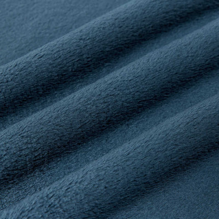 Throw tæppe Mørkeblå 130 x 150 cm Fleece