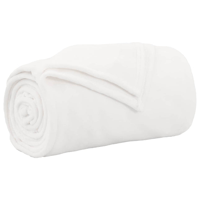 Tæppe Hvid 150 x 200 cm 0.78 kg Fleece