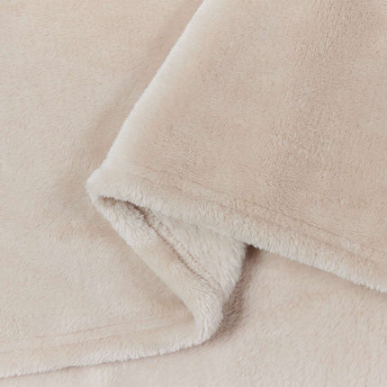 Kastetæpper 6 pcs Beige 150 x 200 cm Fleece