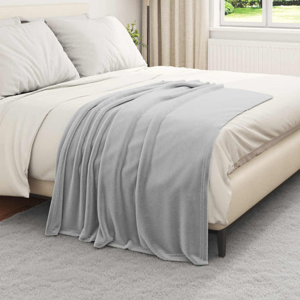 Kastetæpper 6 pcs Grå 130 x 150 cm Fleece