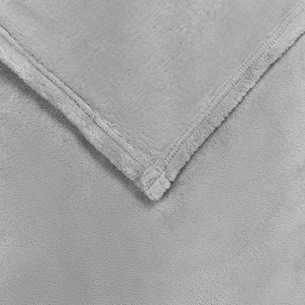 Kastetæpper 6 pcs Grå 150 x 200 cm Fleece