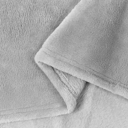 Kastetæpper 6 pcs Grå 150 x 200 cm Fleece