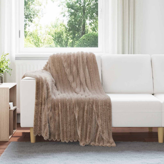 Tæppe Camel 150 x 130 cm 0.45 kg Fleece