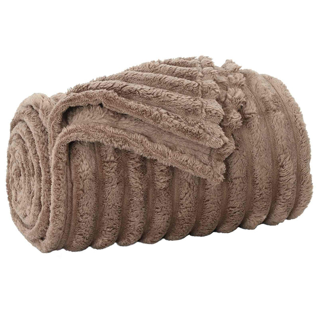 Tæppe Camel 150 x 130 cm 0.45 kg Fleece