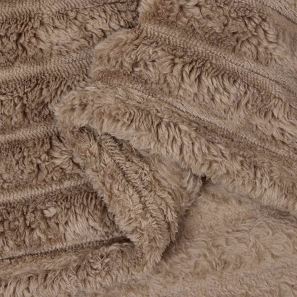 Throw tæppe Camel 200 x 150 cm Fleece
