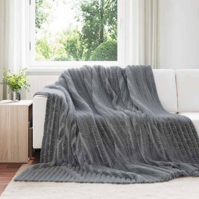 Tæppe Mørkegrå 270 x 240 cm 1.73 kg Fleece