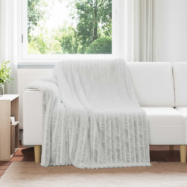 Tæppe Grå 200 x 150 cm 0.8 kg Fleece