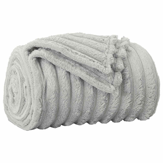 Tæppe Grå 200 x 150 cm 0.8 kg Fleece