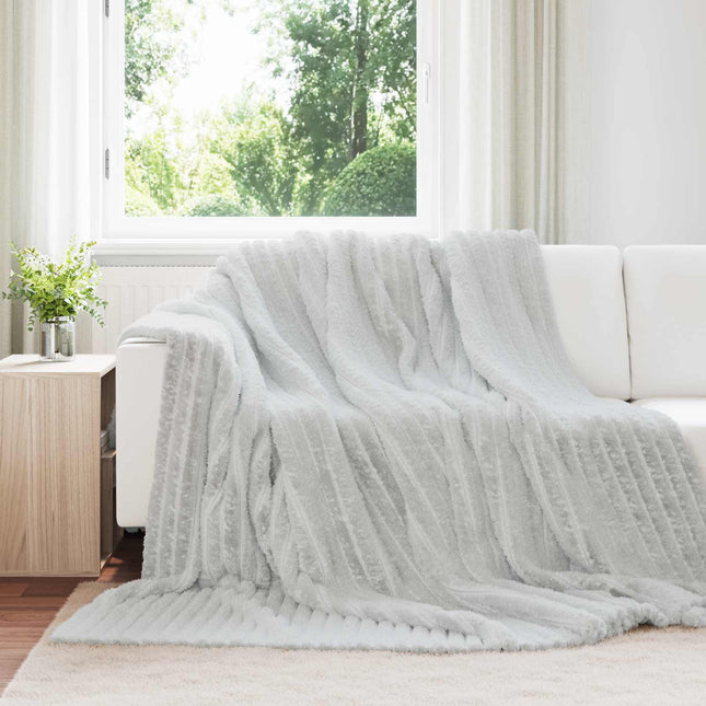 Tæppe Grå 240 x 220 cm 1.36 kg Fleece