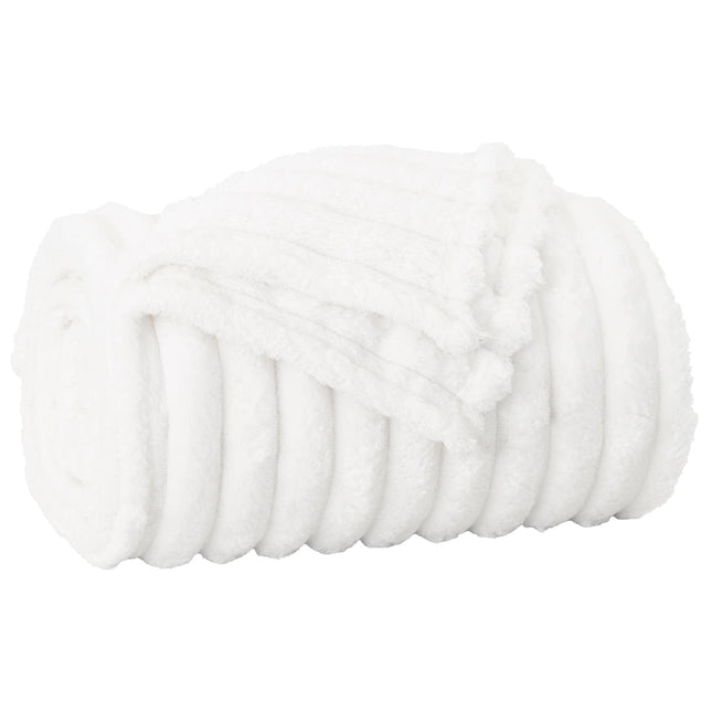 Tæppe Hvid 150 x 130 cm 0.45 kg Fleece