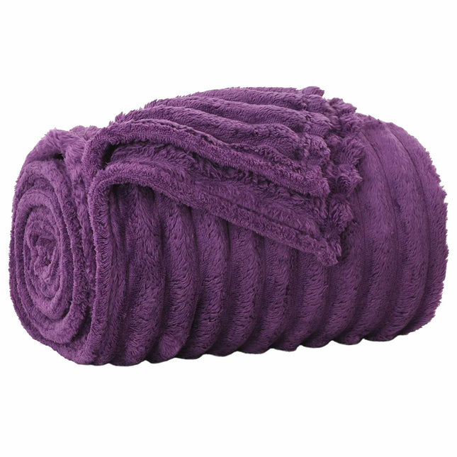 Tæppe Lilla 150 x 130 cm 0.51 kg Fleece