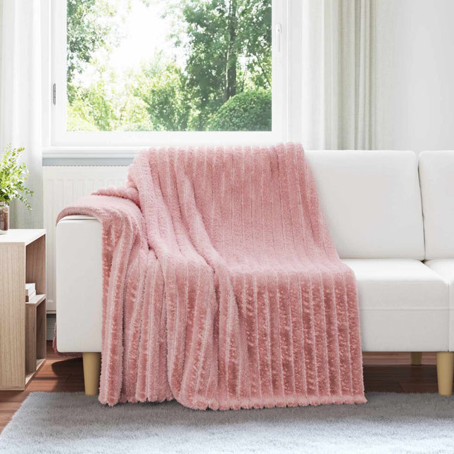 Tæppe Lyserød 200 x 150 cm 0.8 kg Fleece