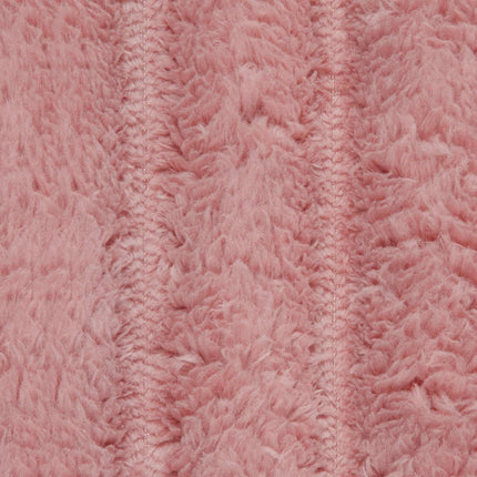 Throw tæppe Lyserød 240 x 220 cm Fleece