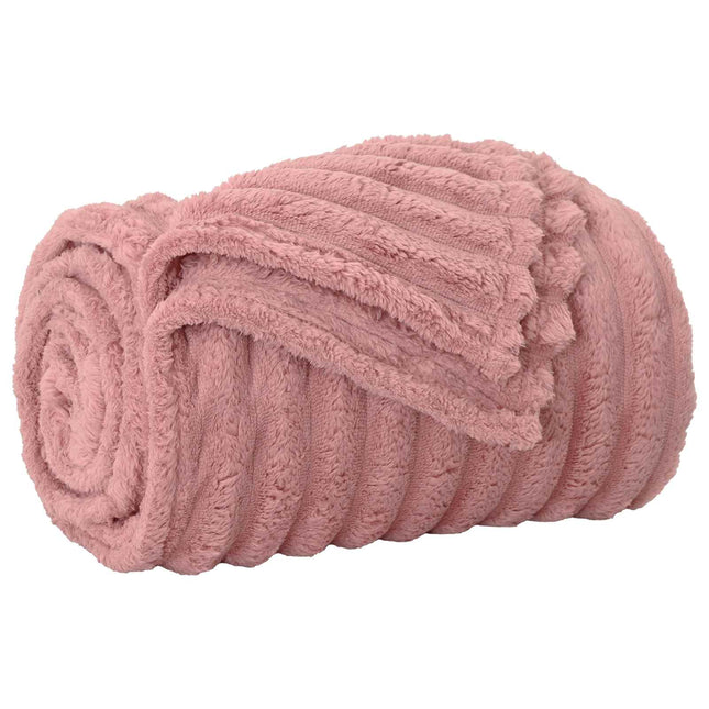 Tæppe Lyserød 270 x 240 cm 1.38 kg Fleece