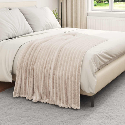 Kastetæpper 6 stk. Beige 150 x 130 cm 2.85 kg Fleece