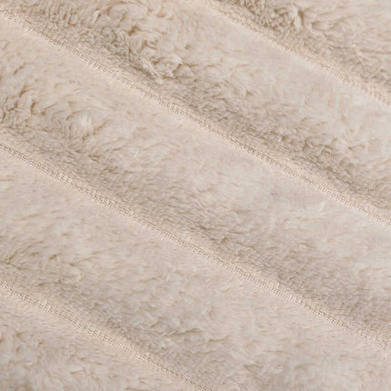Kastetæpper 6 pcs Beige 270 x 240 cm Fleece