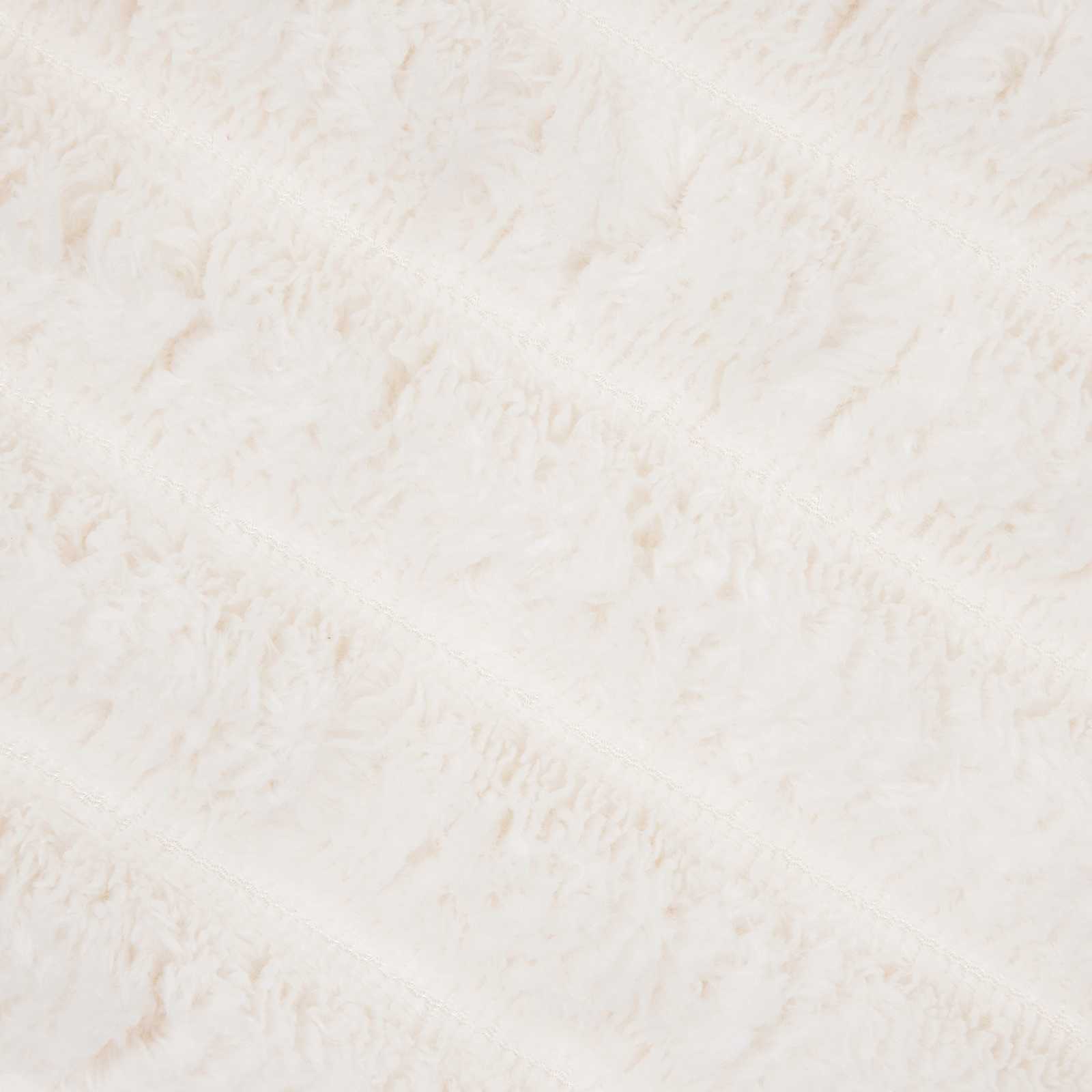 Kastetæpper 6 pcs Creme 270 x 240 cm Fleece