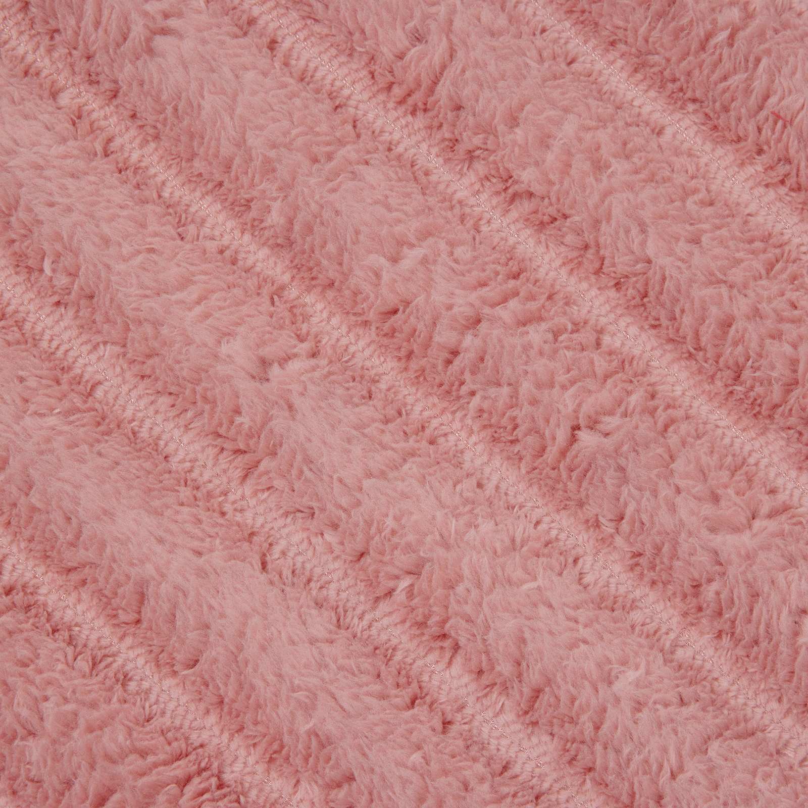Kastetæpper 6 pcs Lyserød 270 x 240 cm Fleece