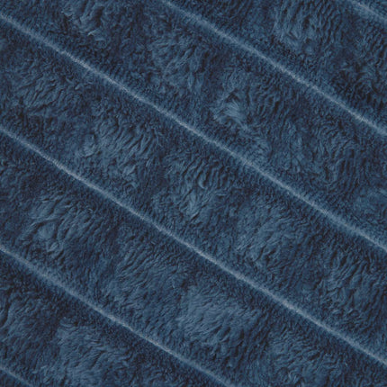 Throw tæppe Mørkeblå 200 x 150 cm Fleece