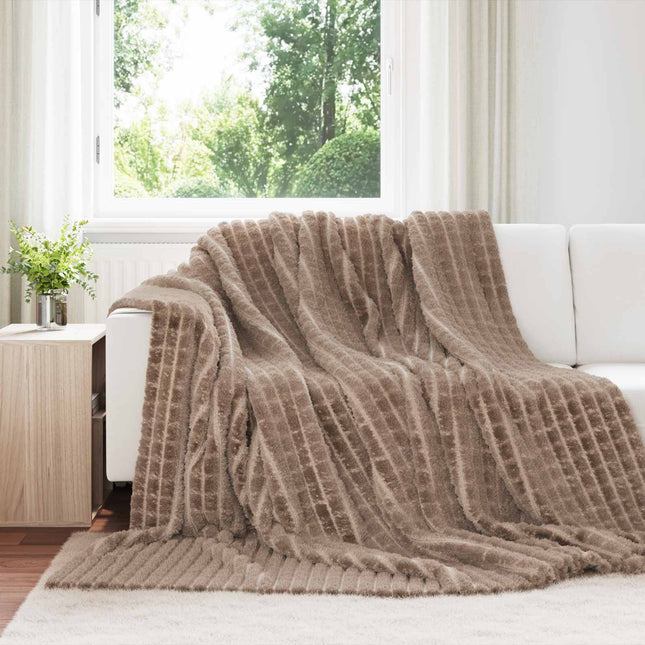Kastetæpper 6 stk. Camel 240 x 220 cm 8.63 kg Fleece