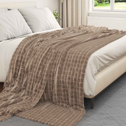 Kastetæpper 6 stk. Camel 270 x 240 cm 10.32 kg Fleece