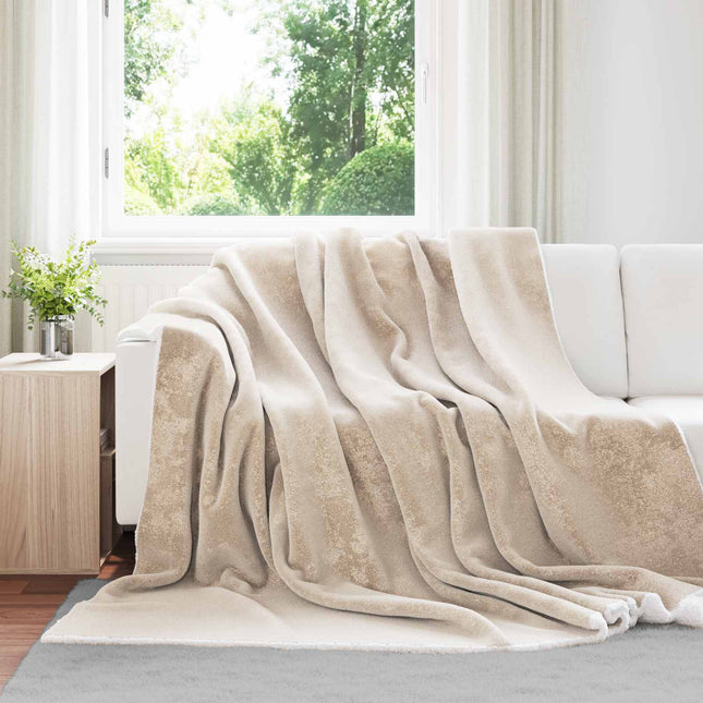 Tæppe Beige 220 x 240 cm 2.67 kg Fleece