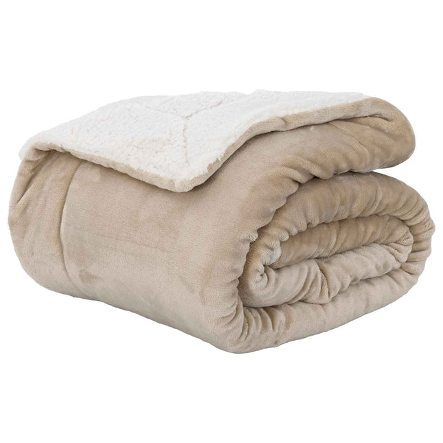Tæppe Beige 220 x 240 cm 2.67 kg Fleece