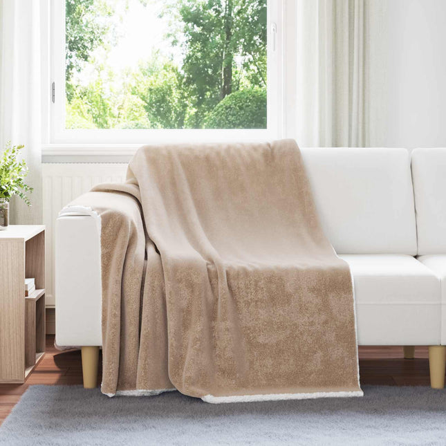 Tæppe Camel 150 x 200 cm 1.64 kg Fleece