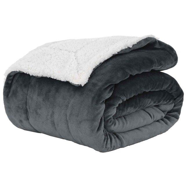 Tæppe Mørkegrå 220 x 240 cm 2.67 kg Fleece
