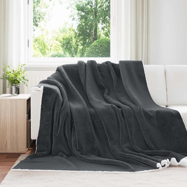 Tæppe Mørkegrå 240 x 270 cm 3.17 kg Fleece