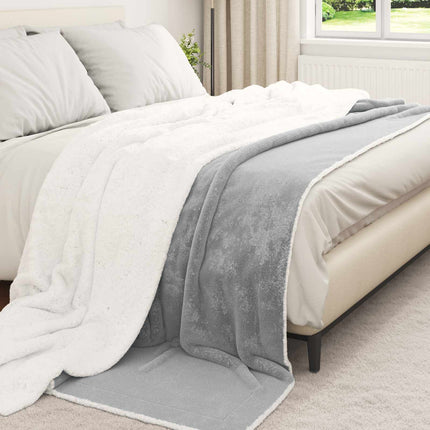 Tæppe Grå 220 x 240 cm 2.67 kg Fleece