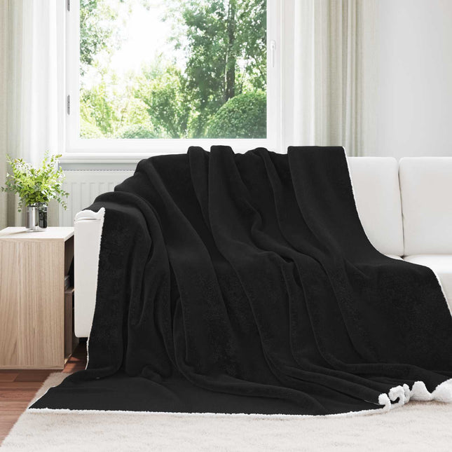 Tæppe Sort 240 x 270 cm 3.17 kg Fleece