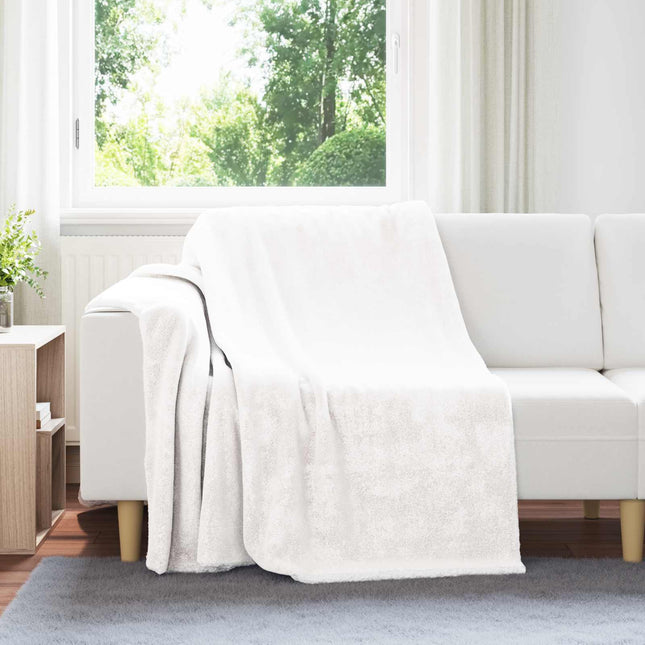 Tæppe Hvid 150 x 200 cm 1.64 kg Fleece