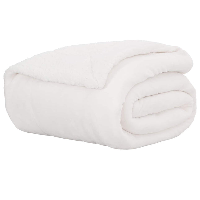 Tæppe Hvid 150 x 200 cm 1.64 kg Fleece