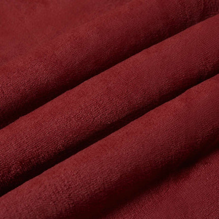 Tæppe Bordeaux Rød 130 x 150 cm 1 kg Fleece