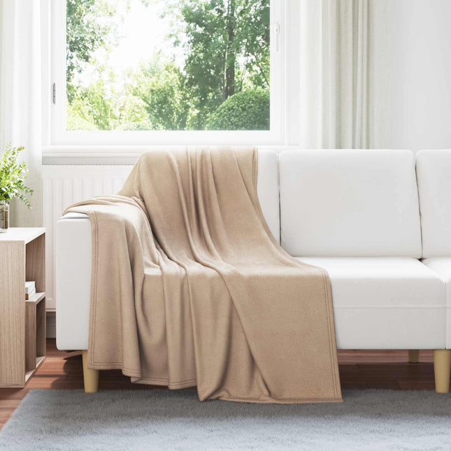 Tæppe Camel 170 x 130 cm 0.34 kg Fleece