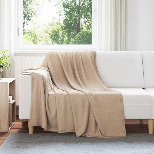 Tæppe Camel 200 x 150 cm 0.45 kg Fleece