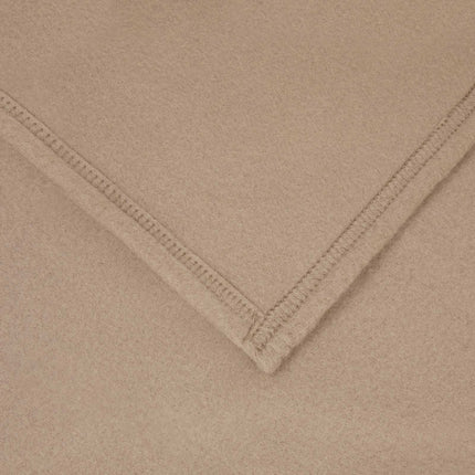 Throw tæppe Camel 270 x 240 cm Fleece
