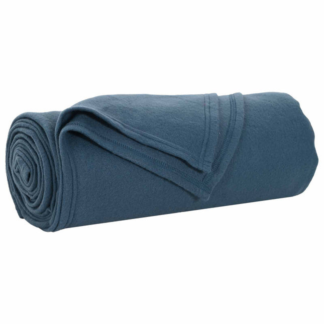 Tæppe Mørkeblå 200 x 150 cm 0.42 kg Fleece